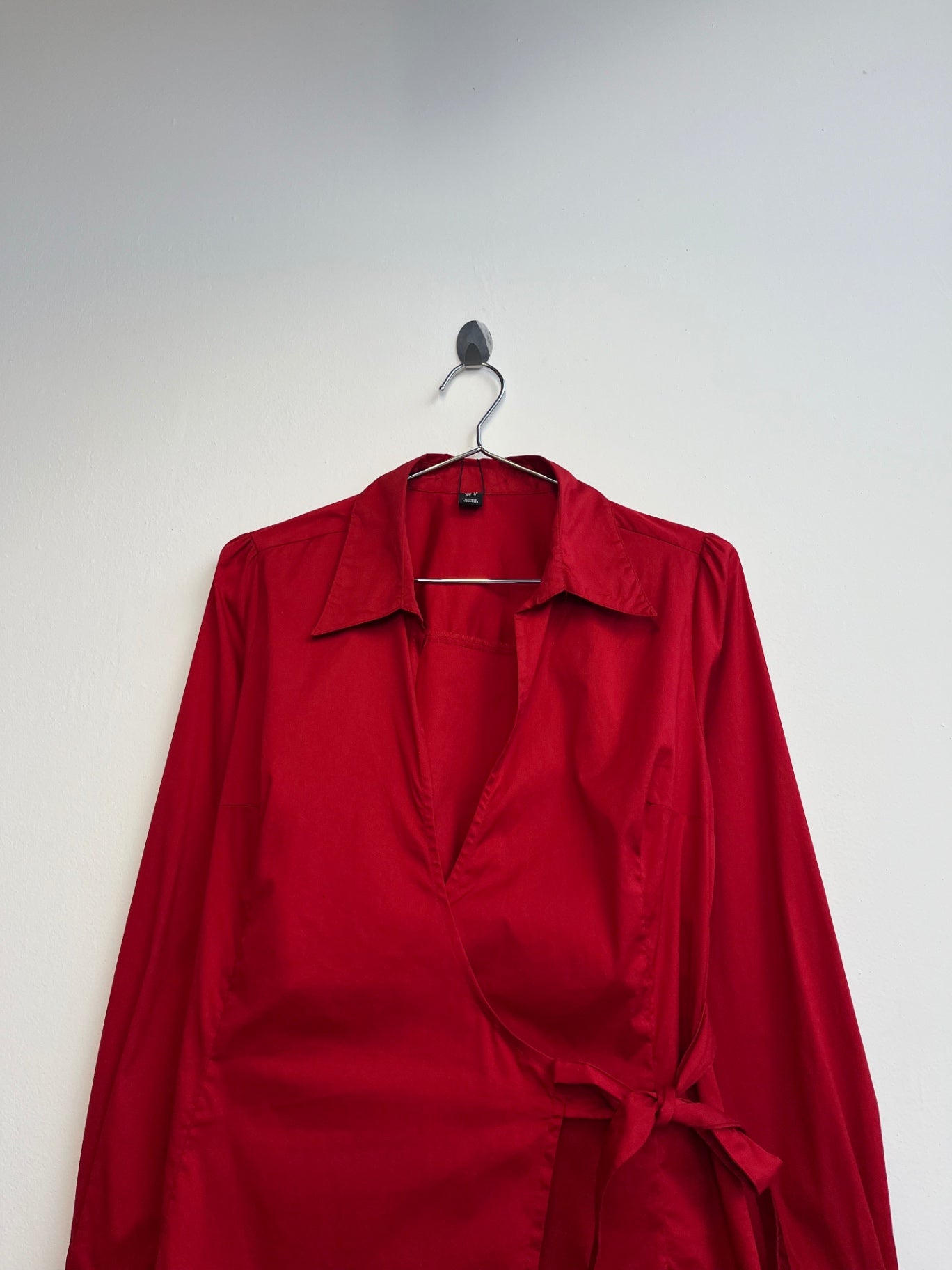 Red Wrap Shirt