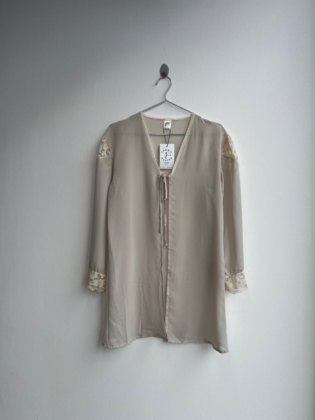 Lace Tie Up Top
