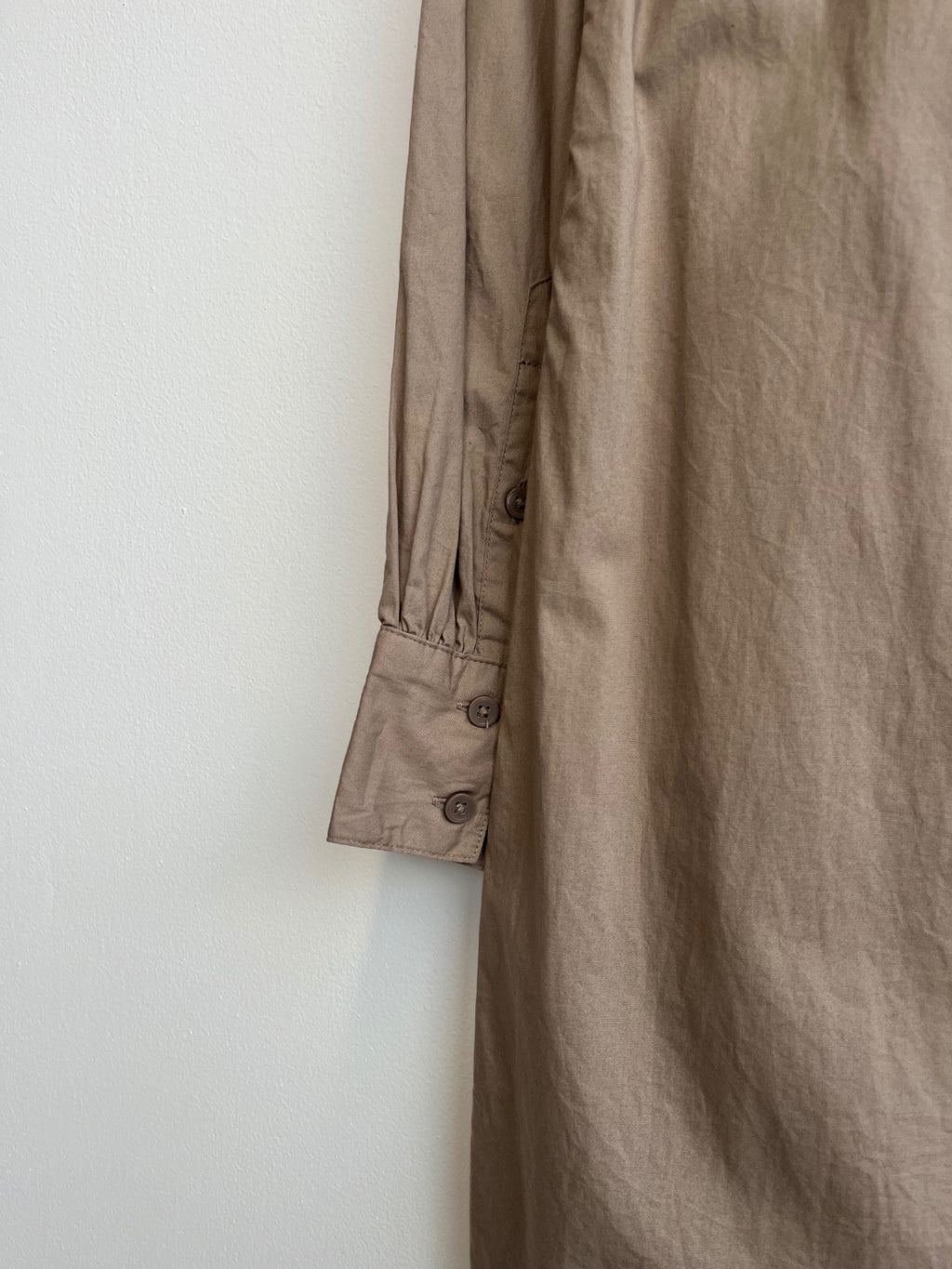 Pieces Brown Long Shirt