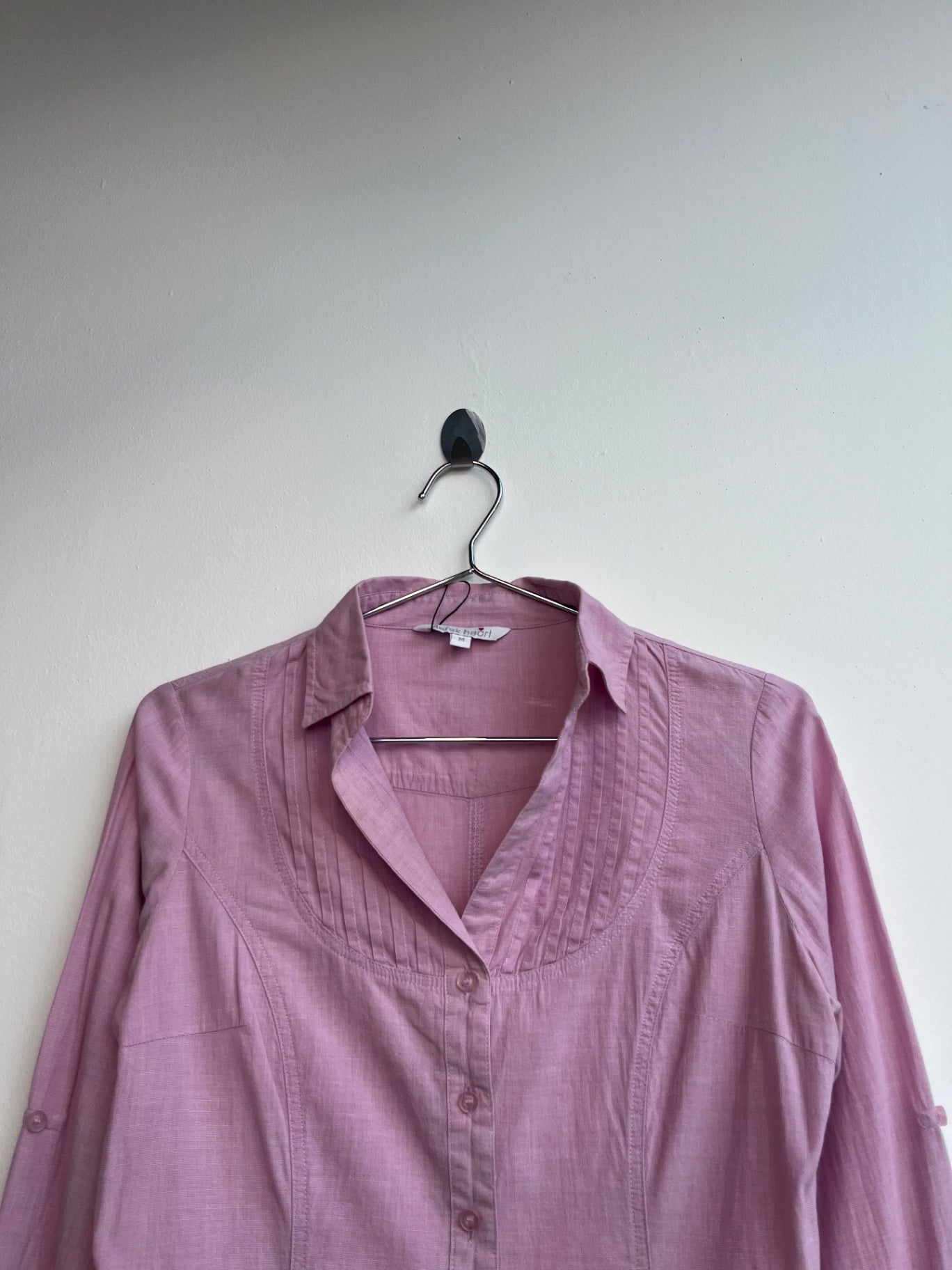 Pink Pintuck Shirt