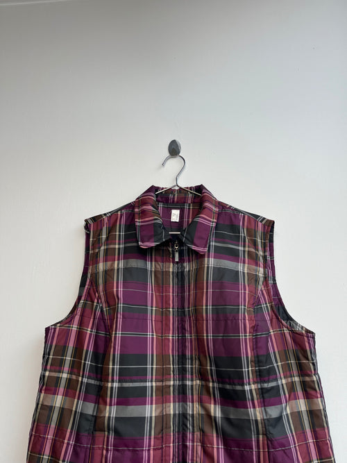 Checkered Gilet