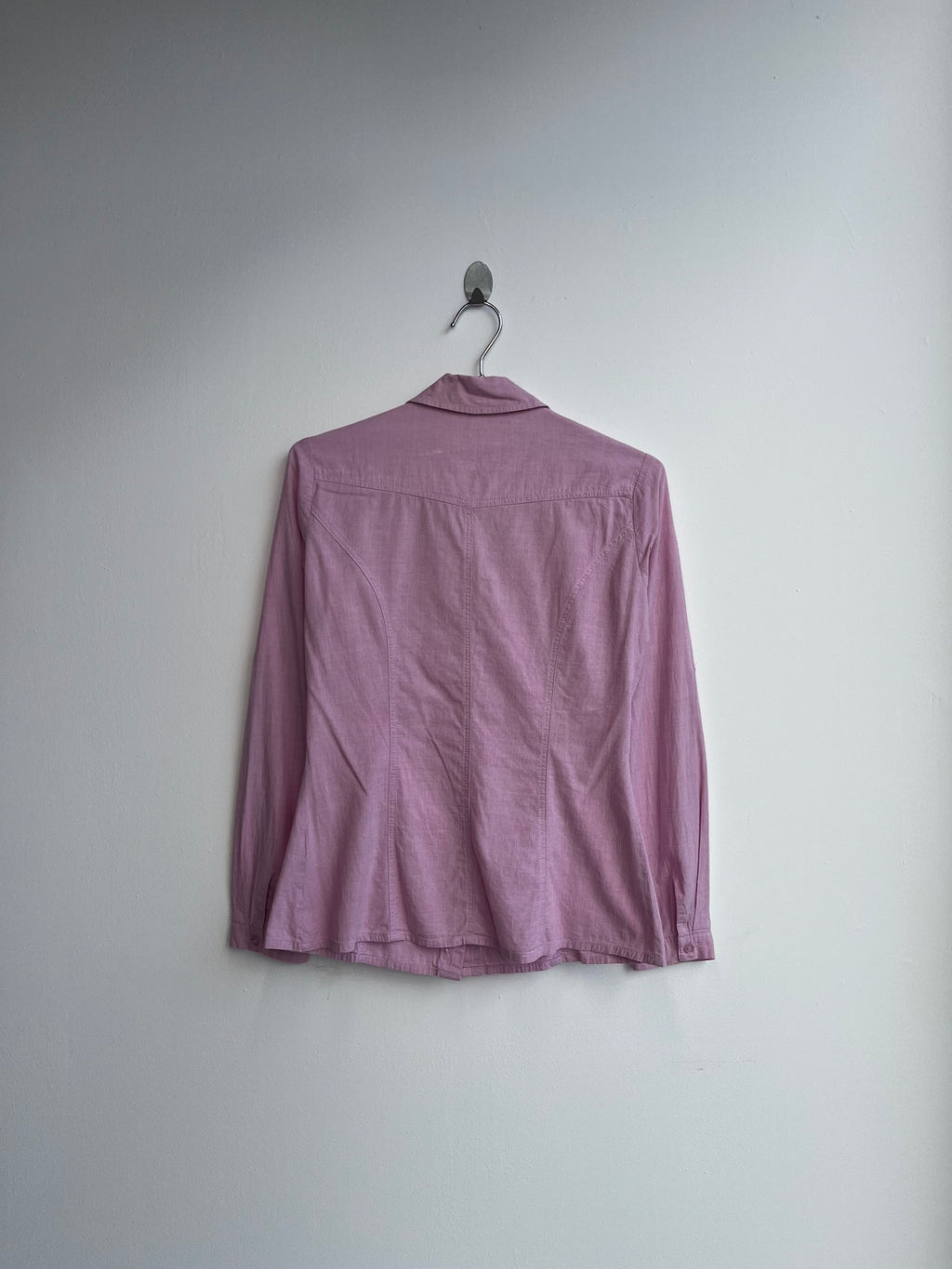 Pink Pintuck Shirt