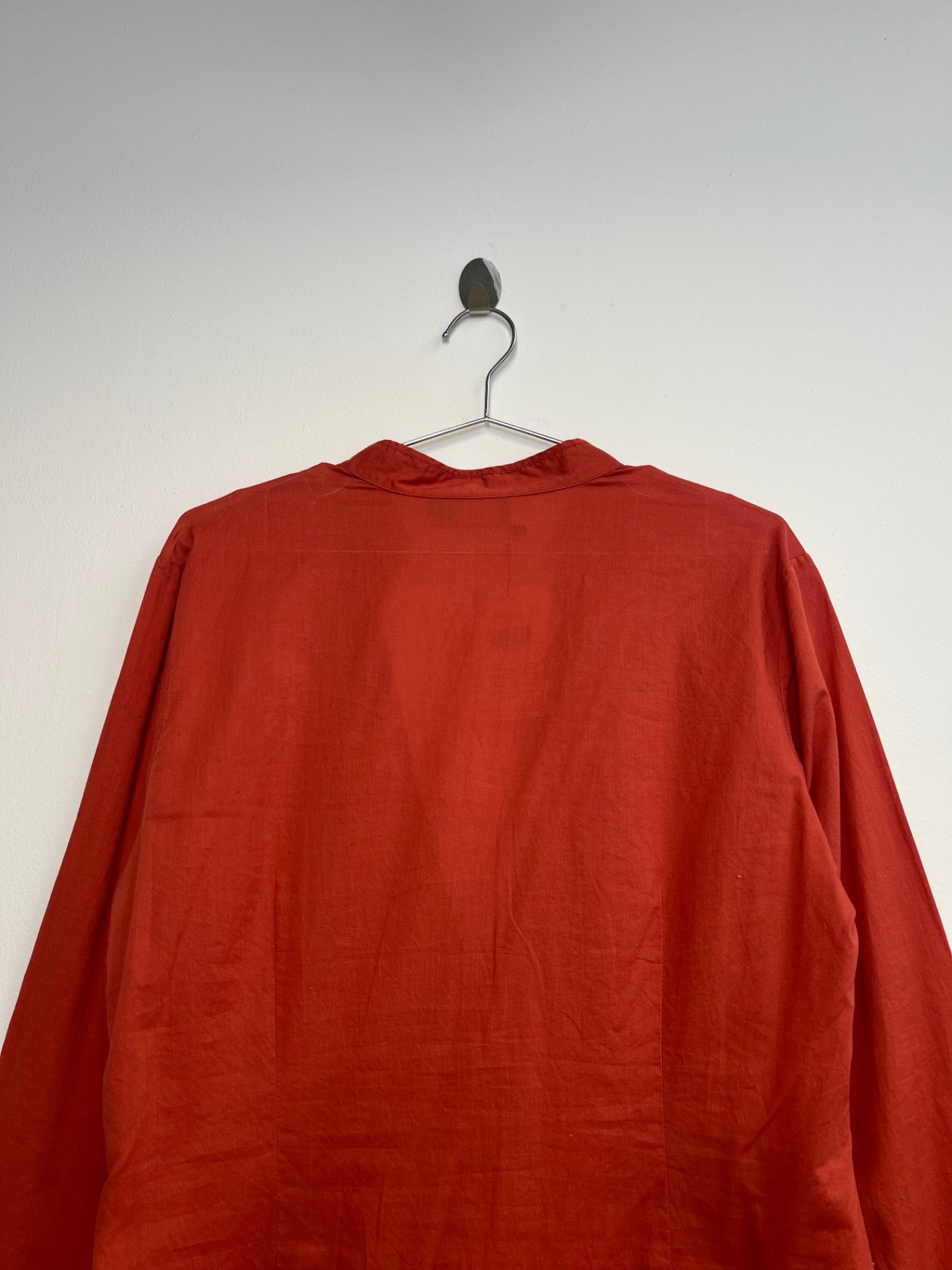 Embroidered Henley Shirt