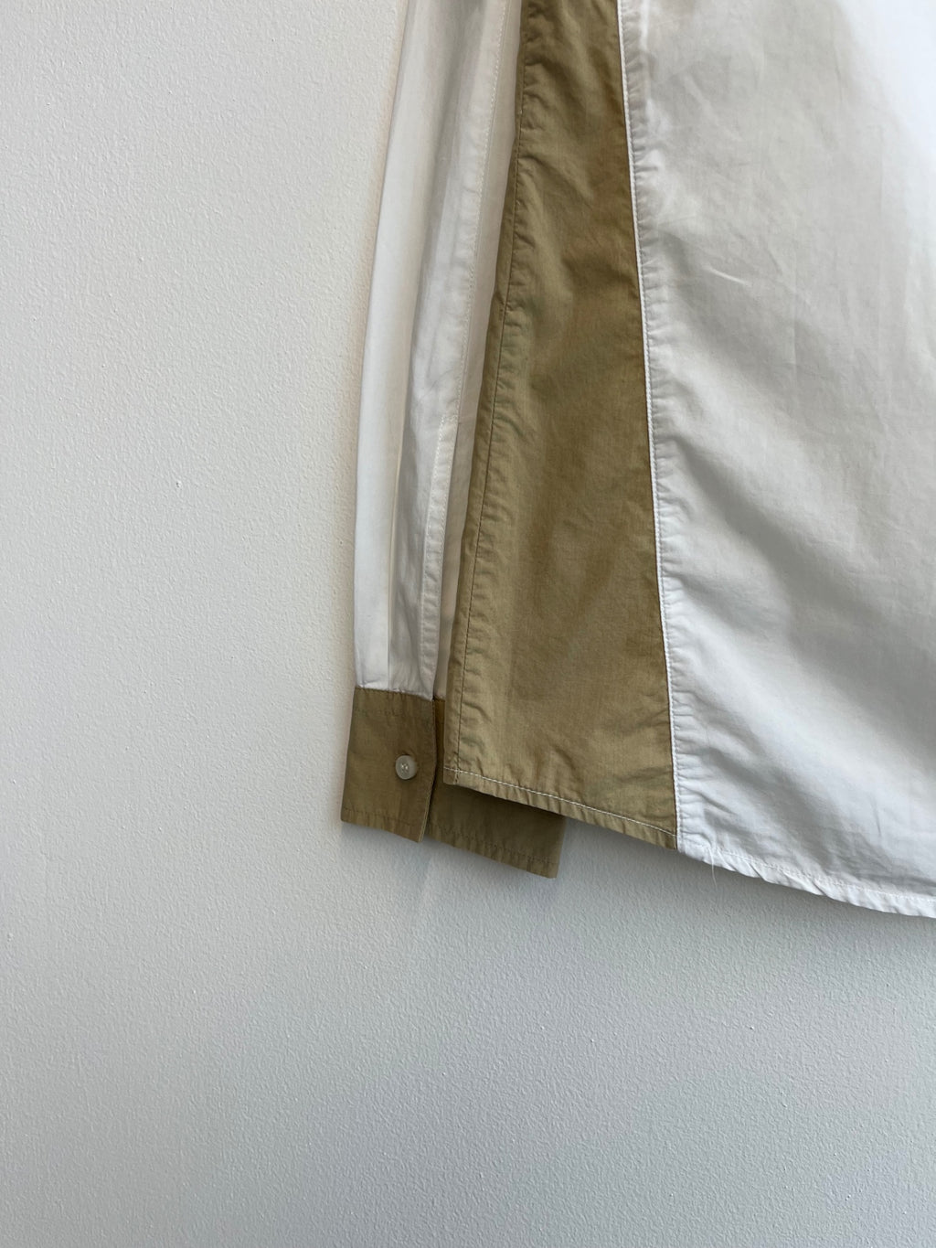 Whyred White & Brown Shirt