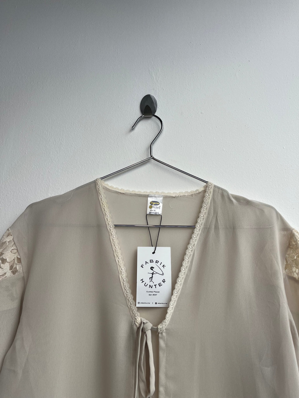 Lace Tie Up Top