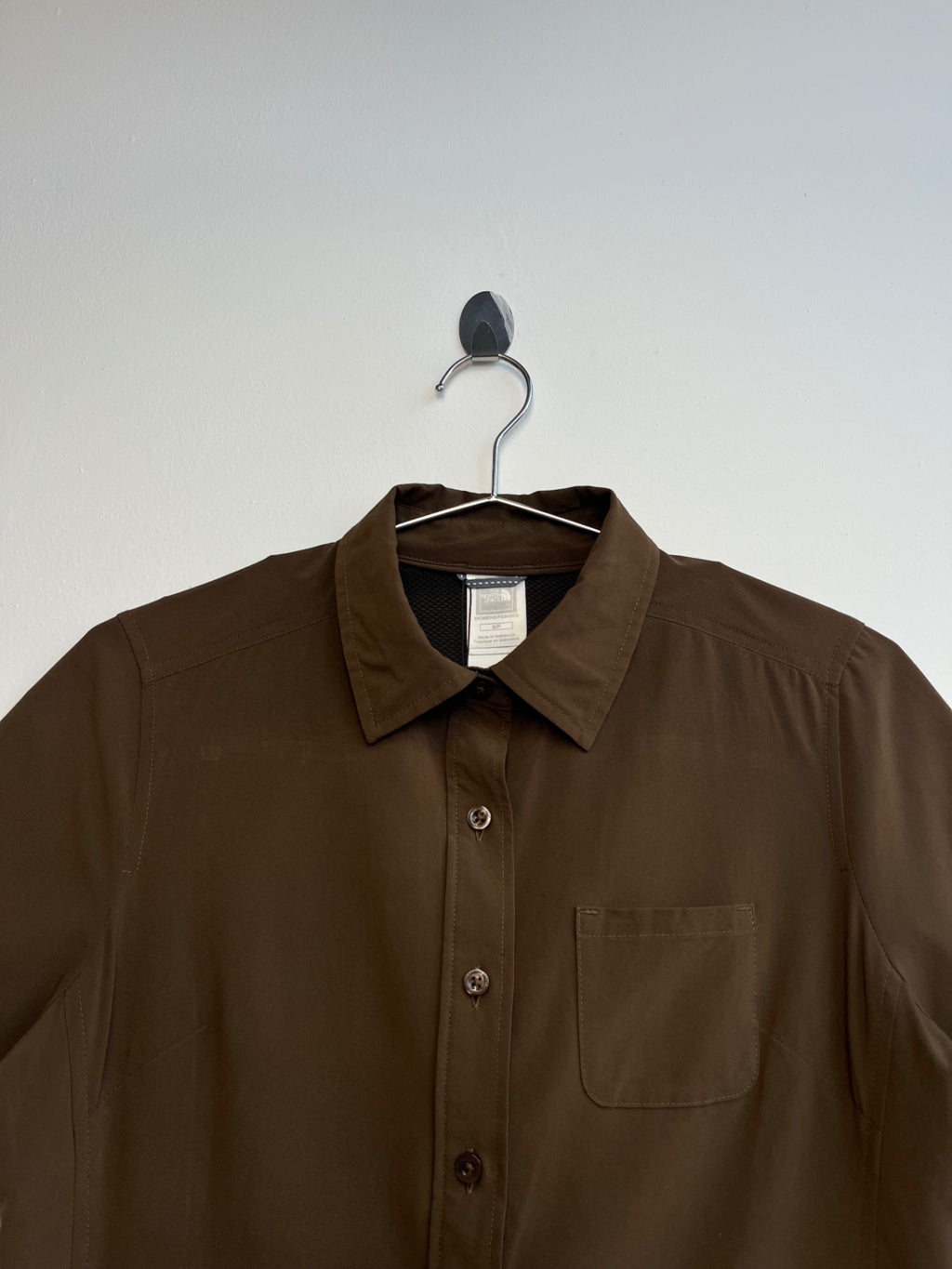 Brown North Face Shirt