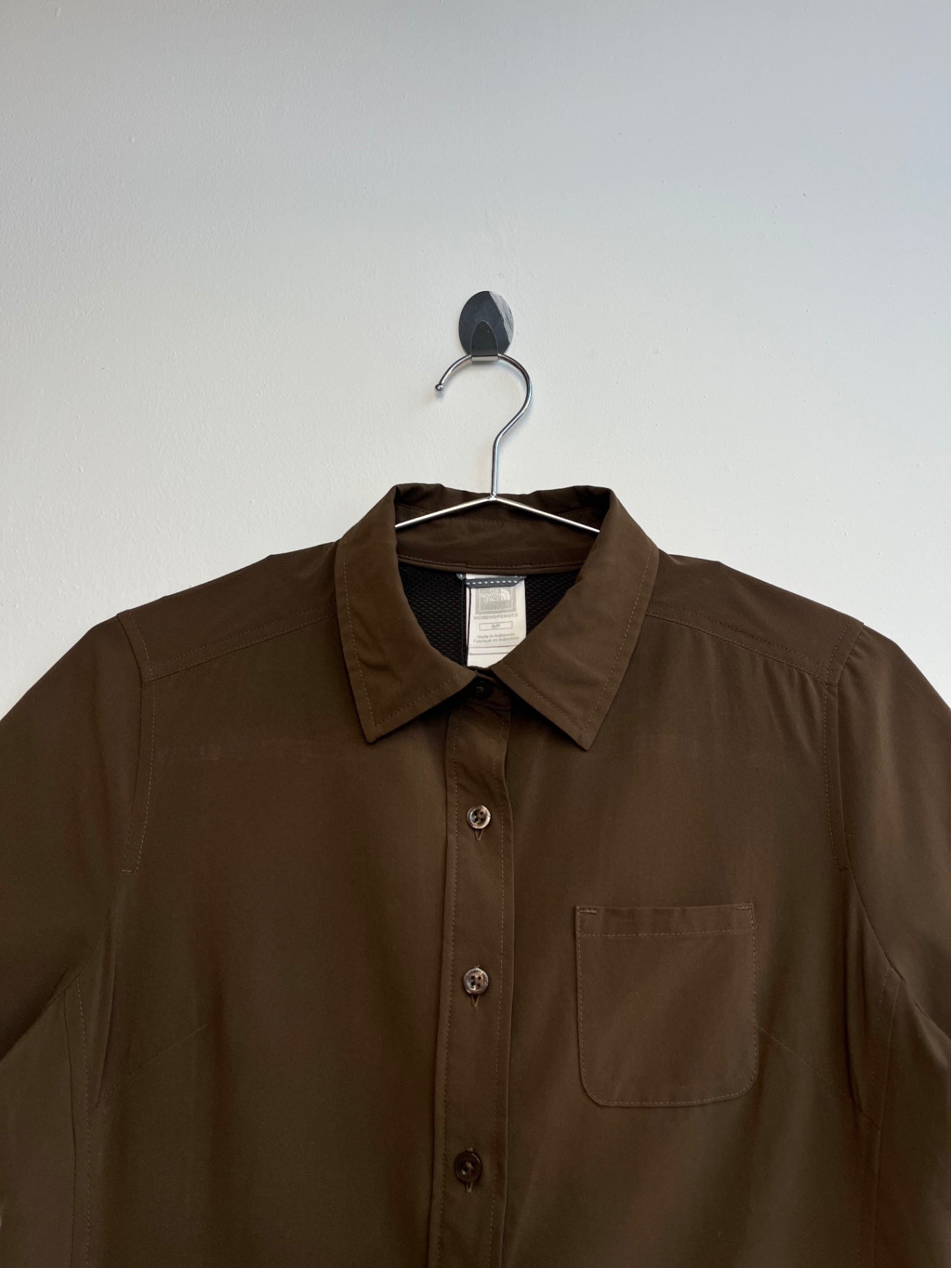 Brown North Face Shirt