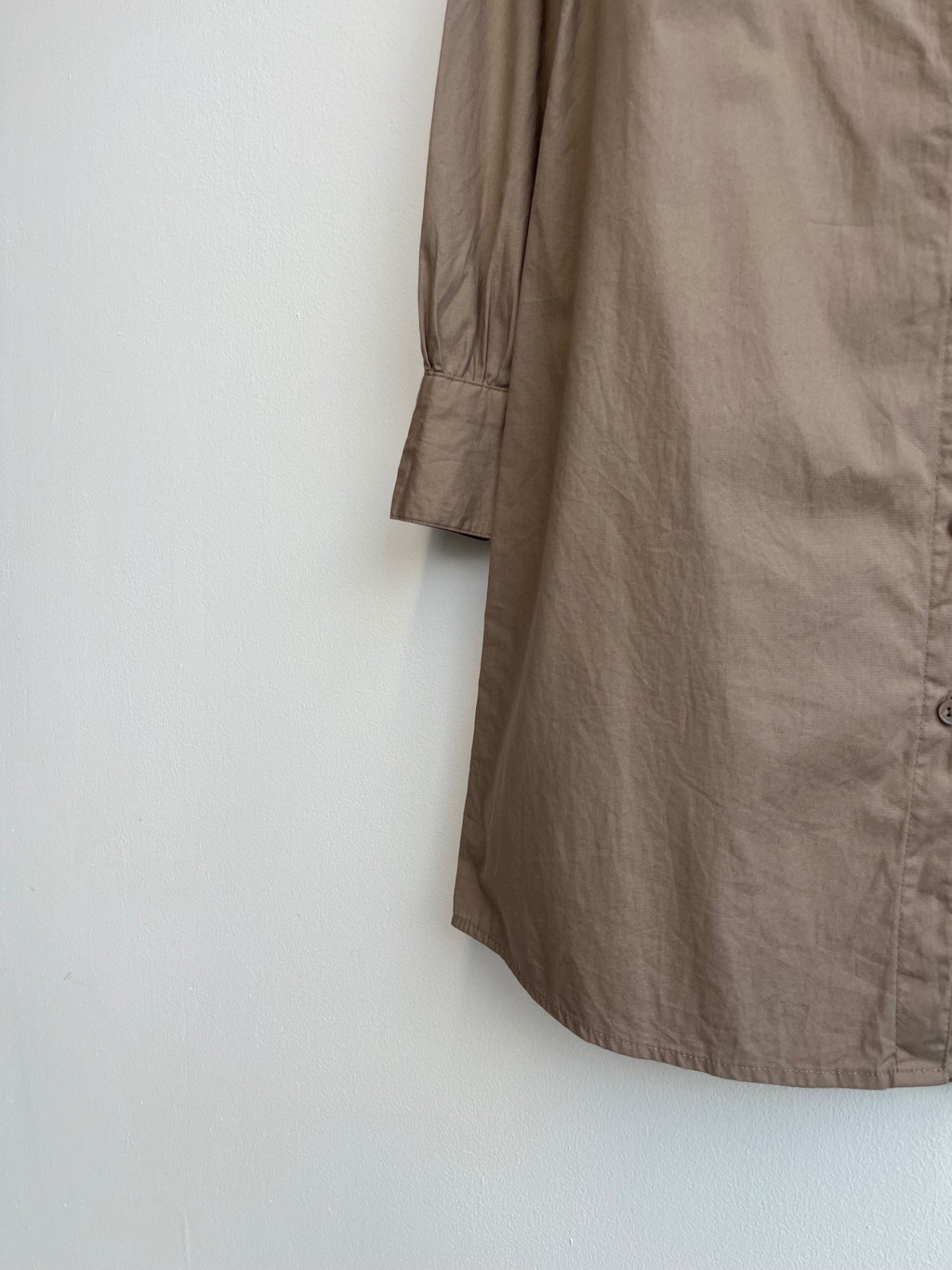Pieces Brown Long Shirt