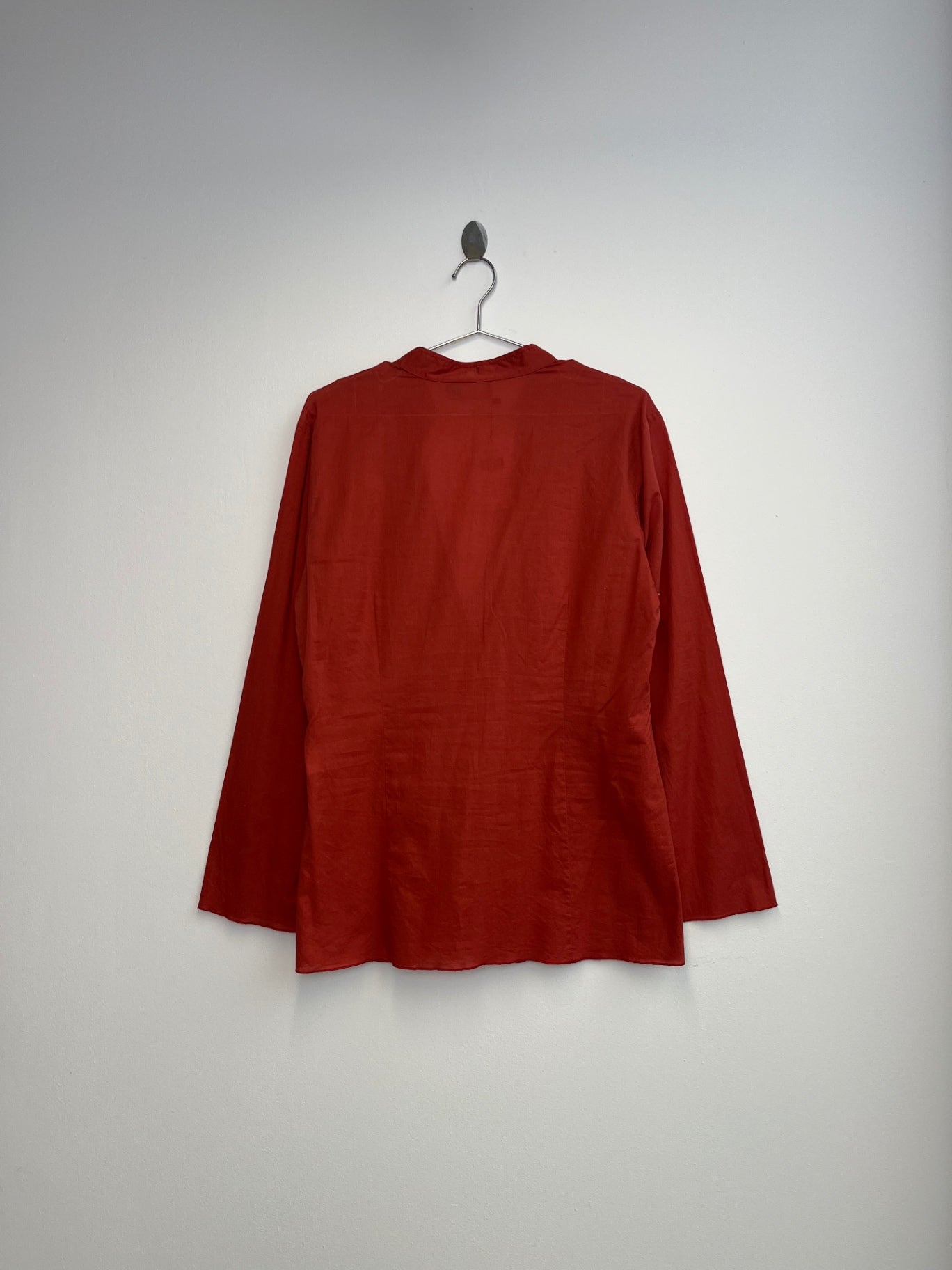 Embroidered Henley Shirt