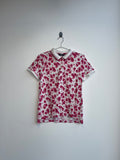 Lands'end Floral Golf Shirt