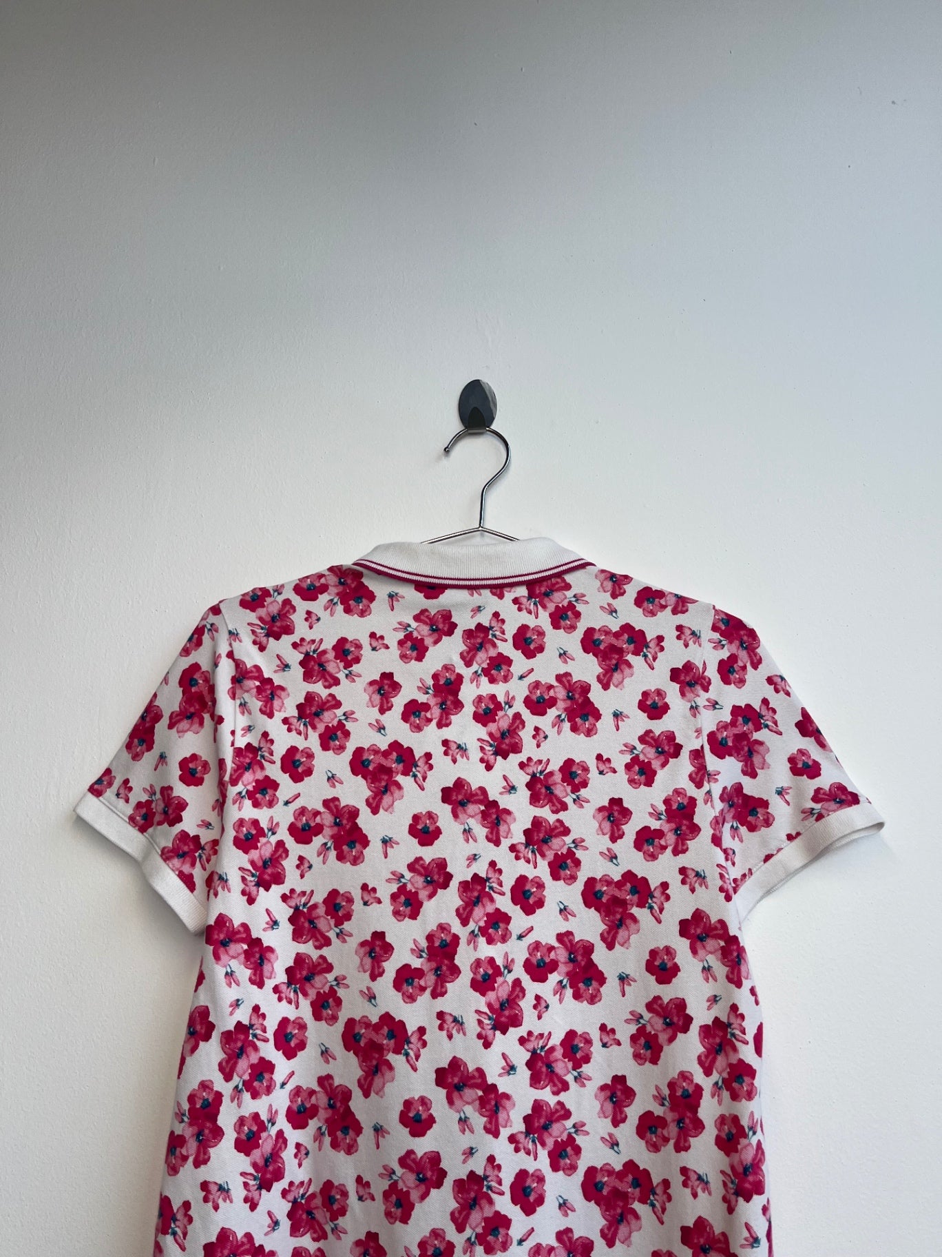 Lands'end Floral Golf Shirt