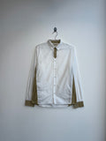 Whyred White & Brown Shirt