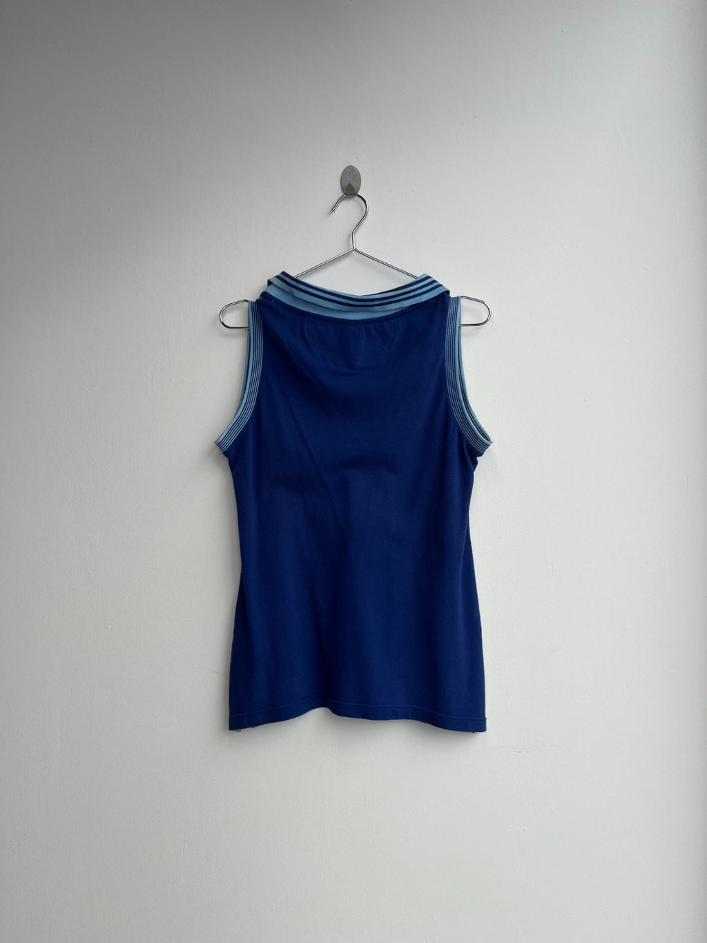 Marine Yatching Sleeveless Polo Shirt