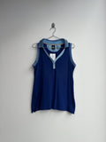 Marine Yatching Sleeveless Polo Shirt