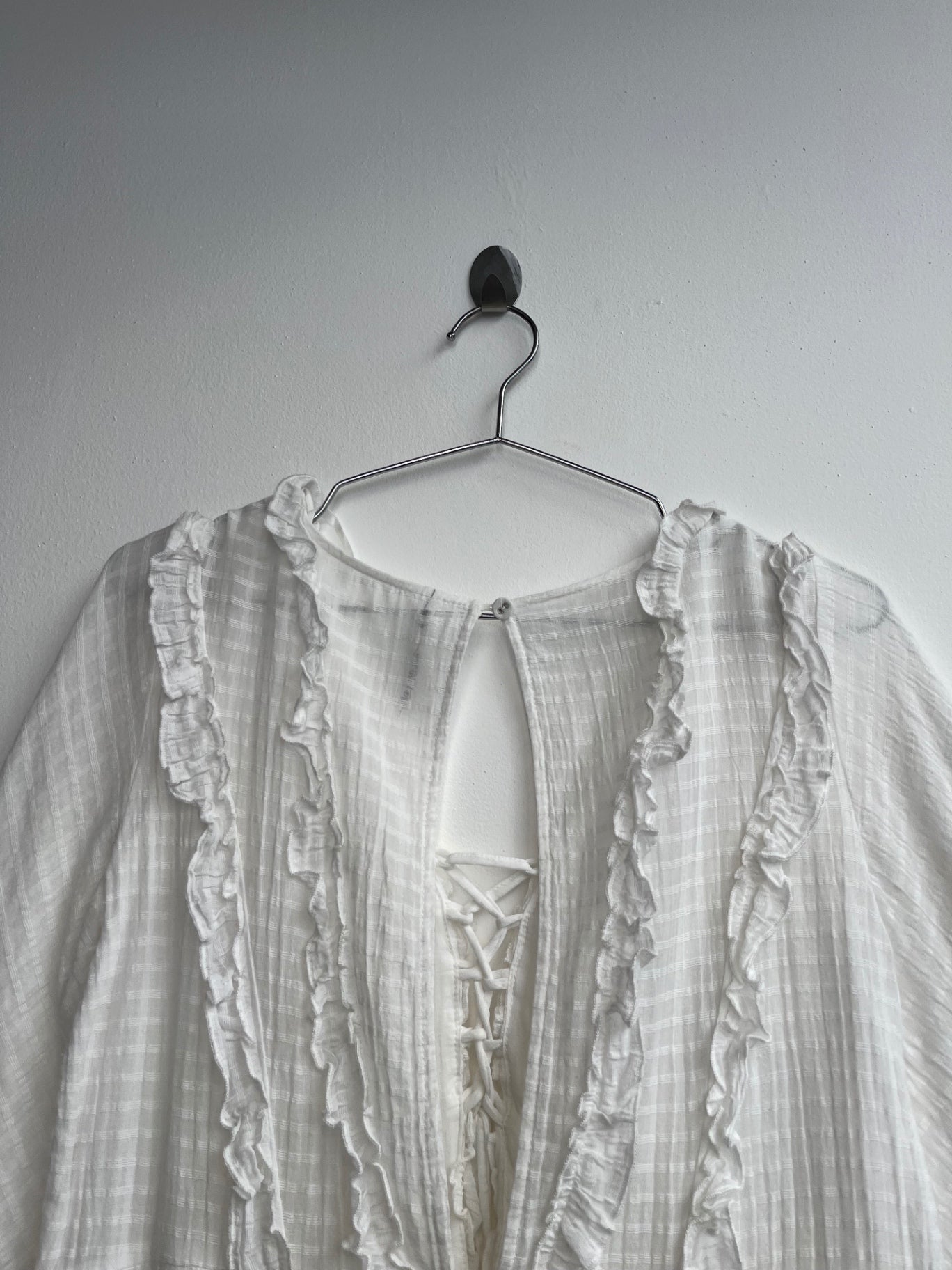 Indikah White Mini Dress