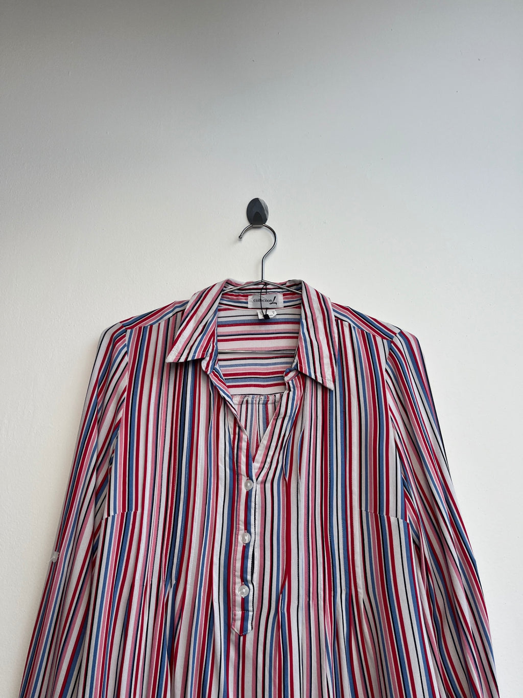 Striped Henley Shirt