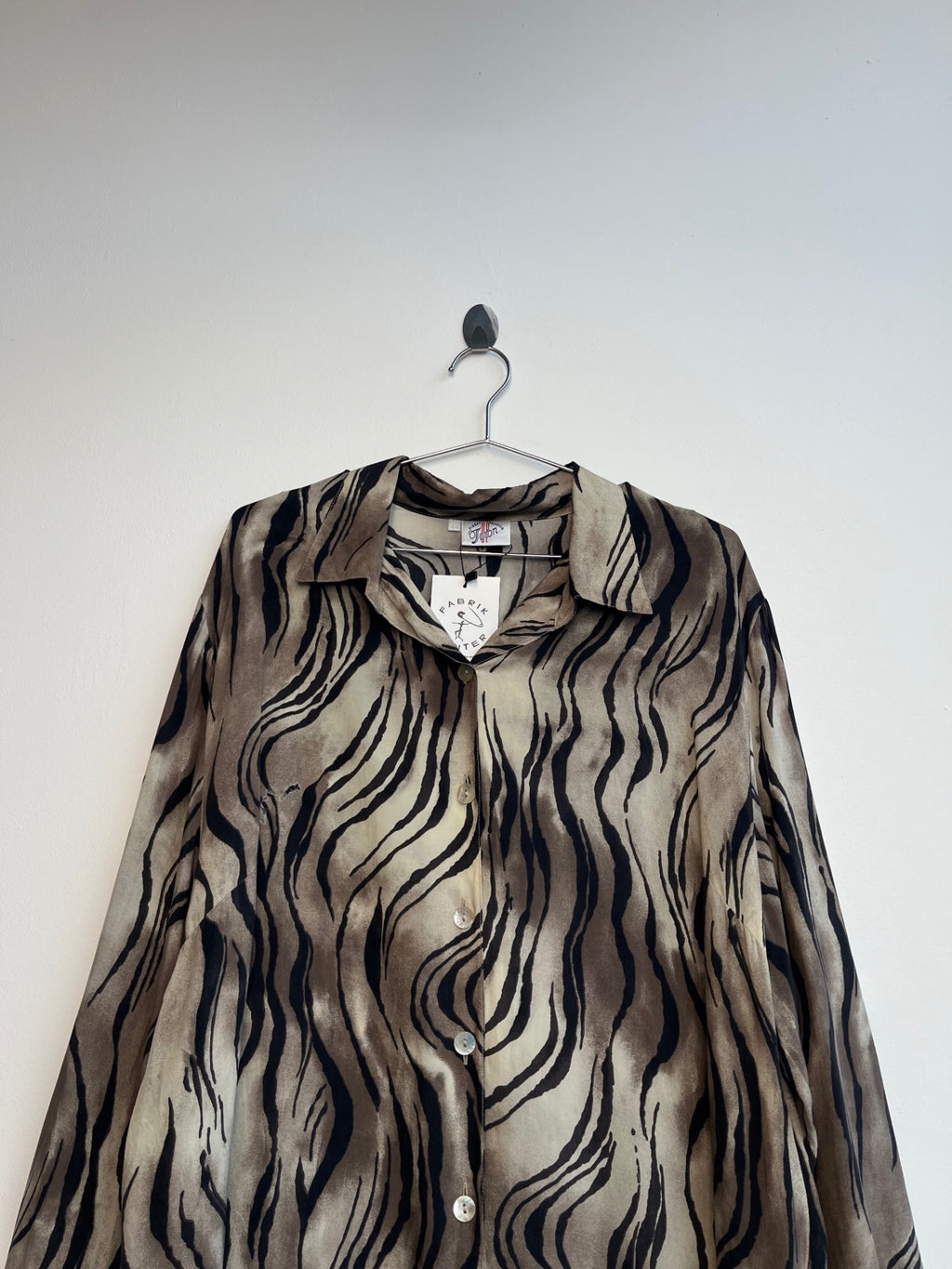 Town Zebra Print Shirt