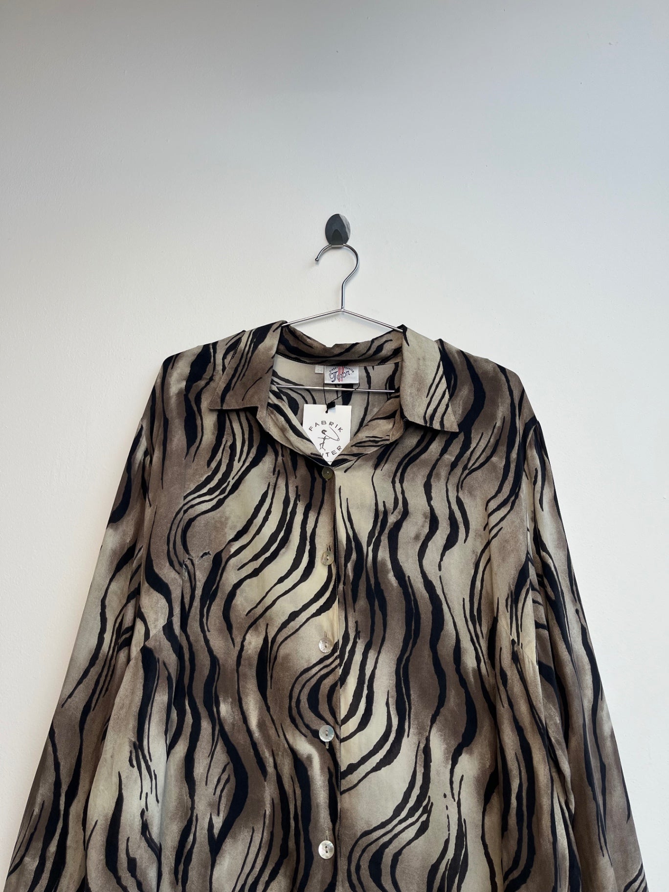 Town Zebra Print Shirt
