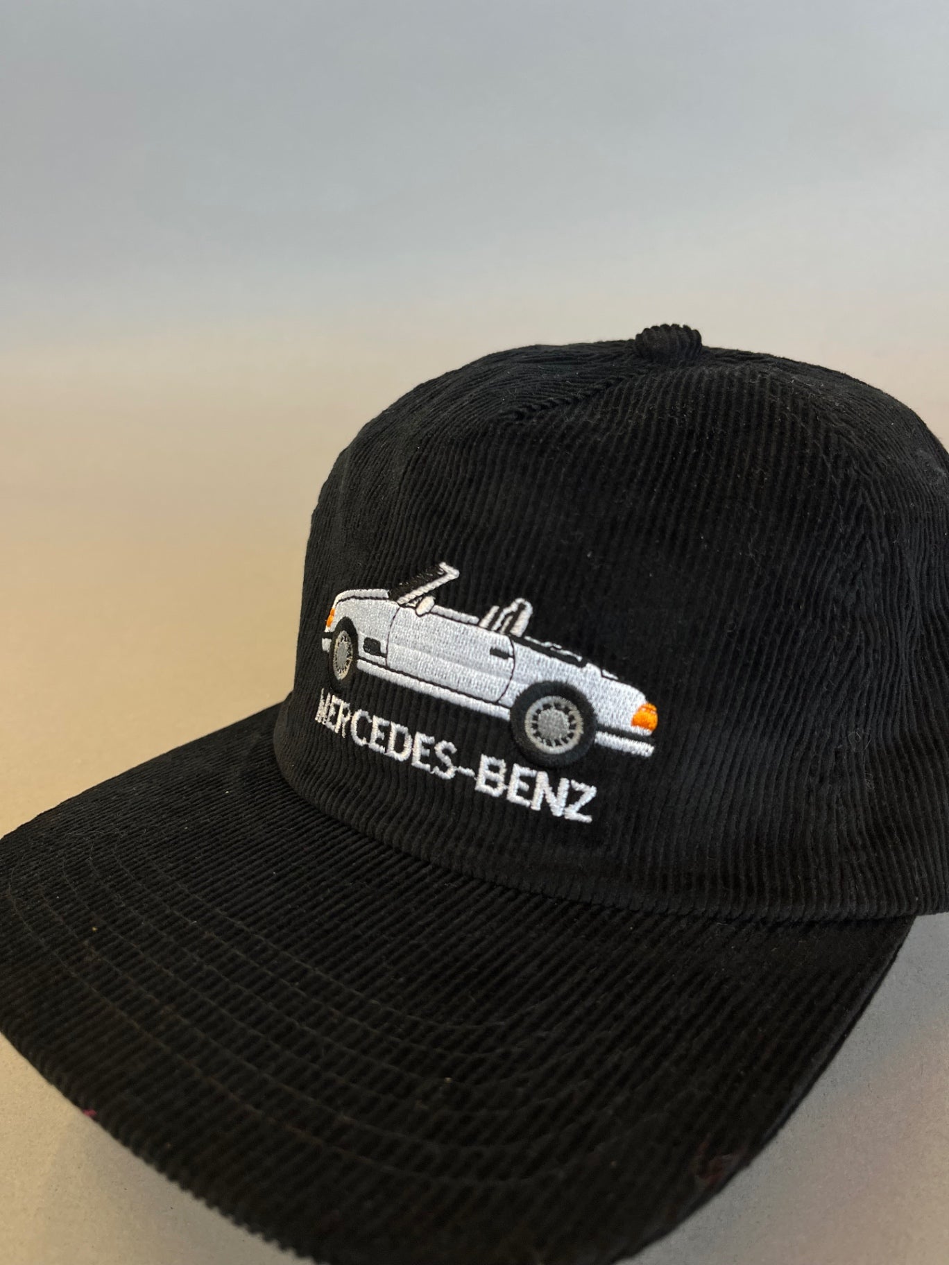 Mercedes Benz Car Corduroy Cap