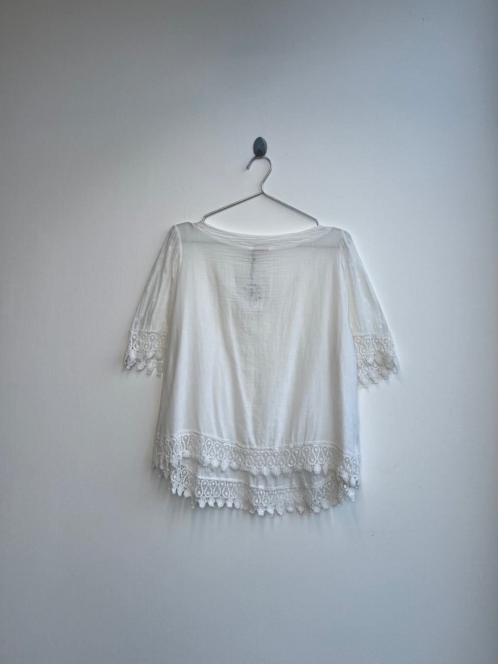 White Miss Carla Top