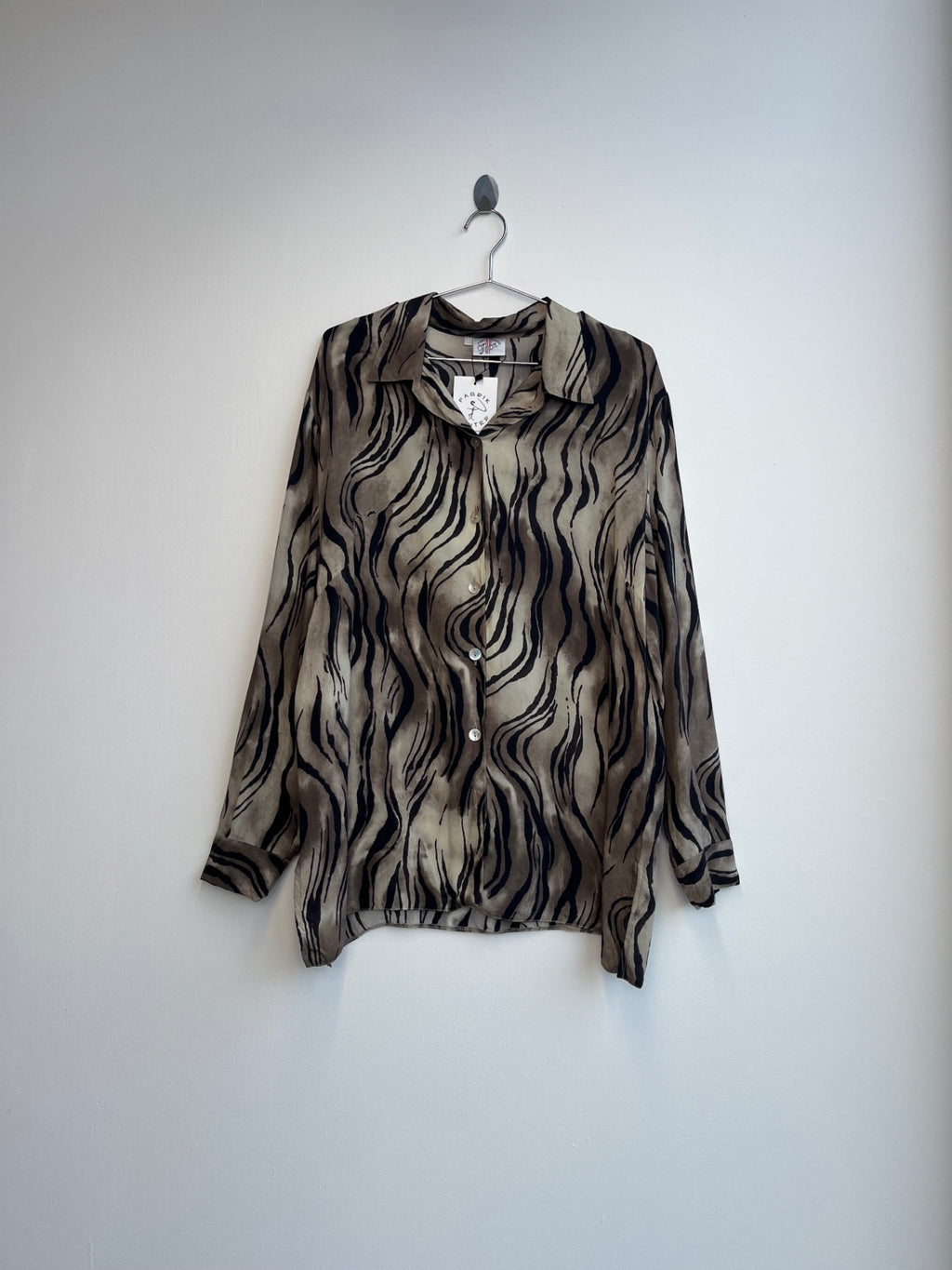 Town Zebra Print Shirt