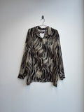 Town Zebra Print Shirt