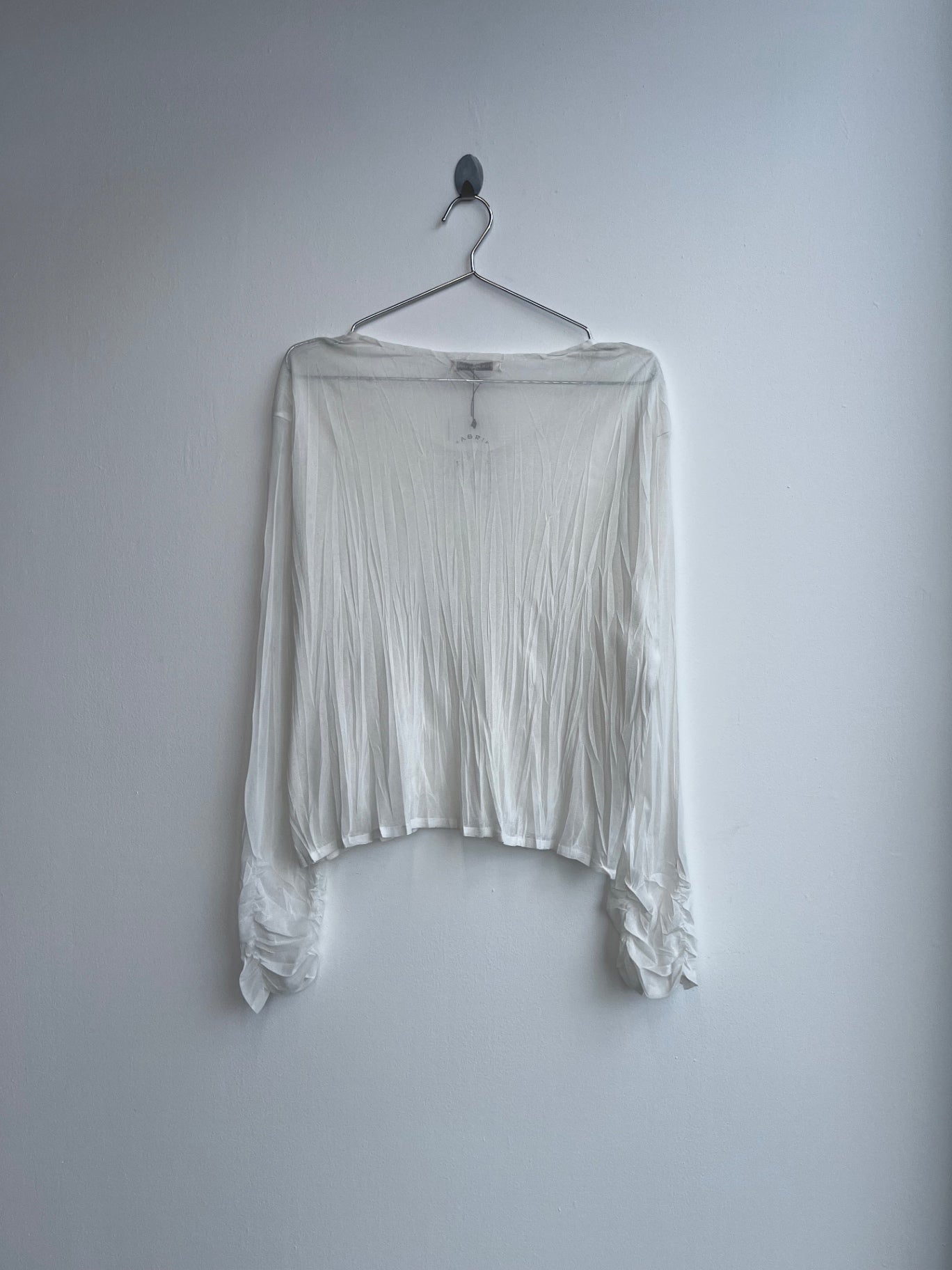 White PurpleRose Sheer Shirt