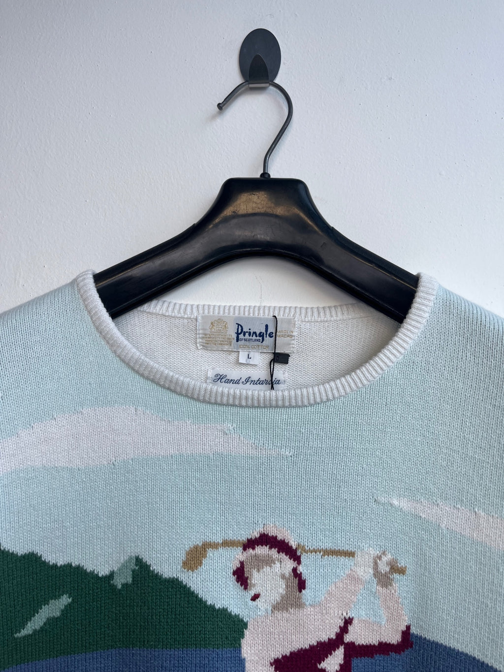Pringle Intarsia Knit Sweater