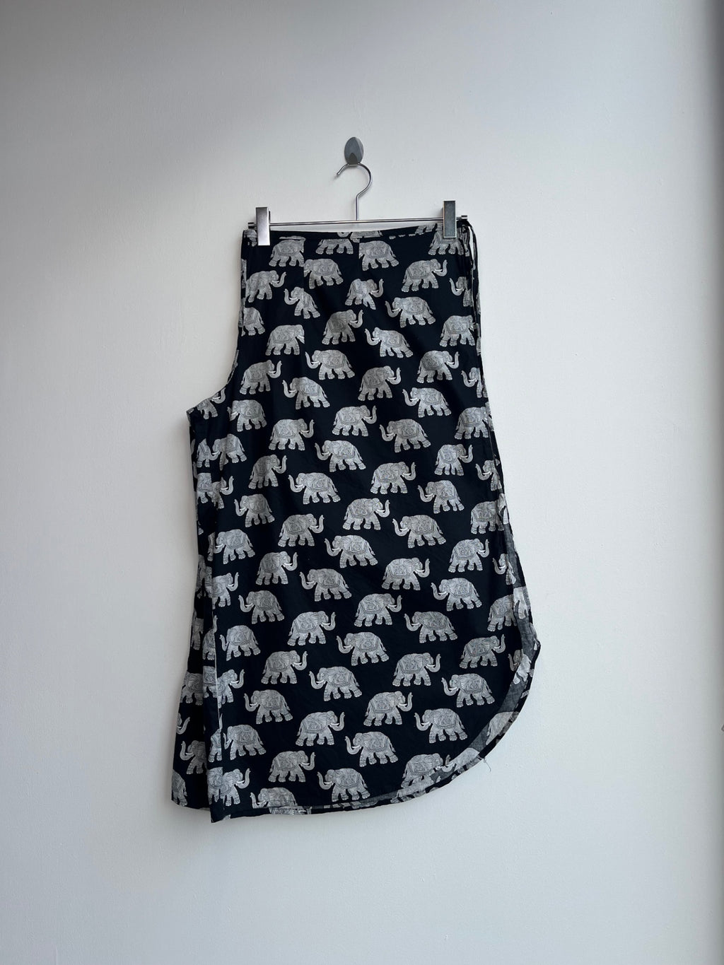Elephant Print Tie Pants