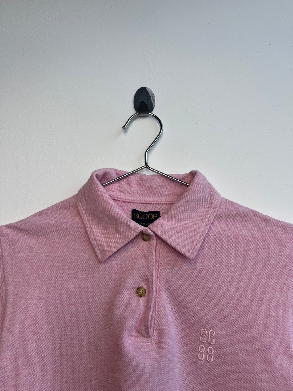Scoop Cropped Golf Shirt