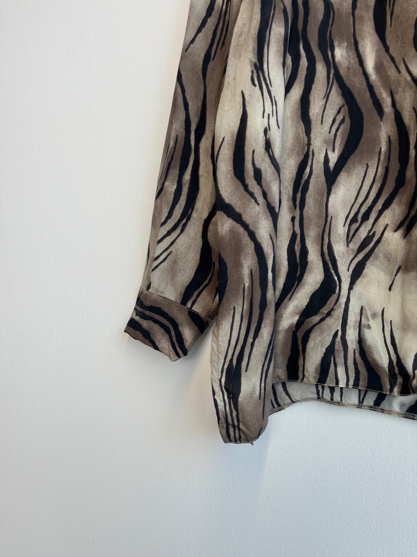 Town Zebra Print Shirt