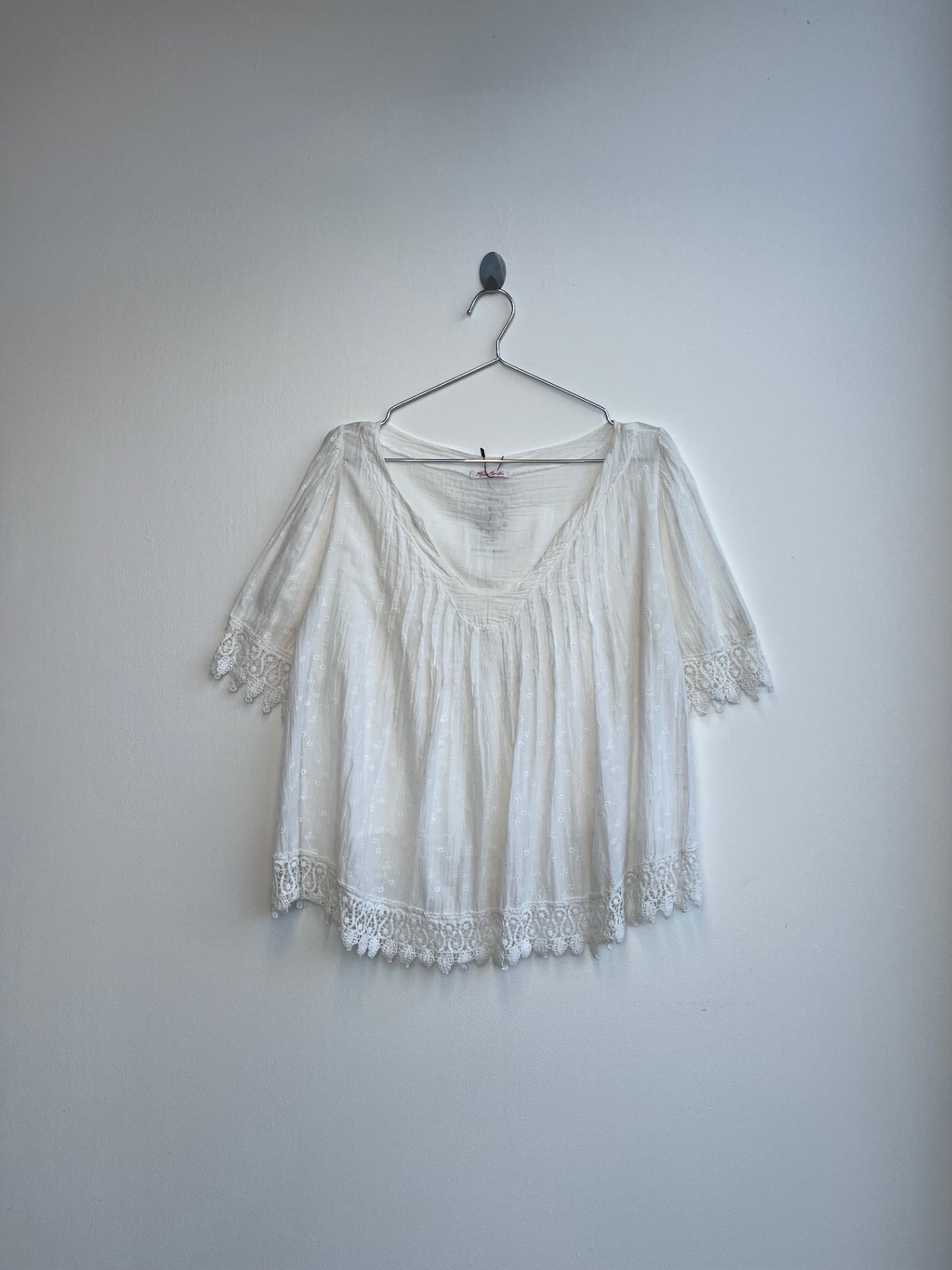 White Miss Carla Top