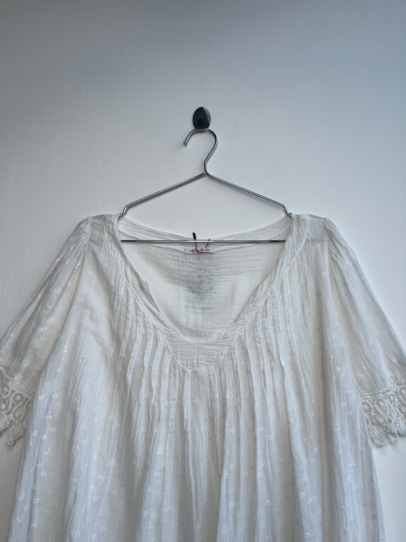 White Miss Carla Top