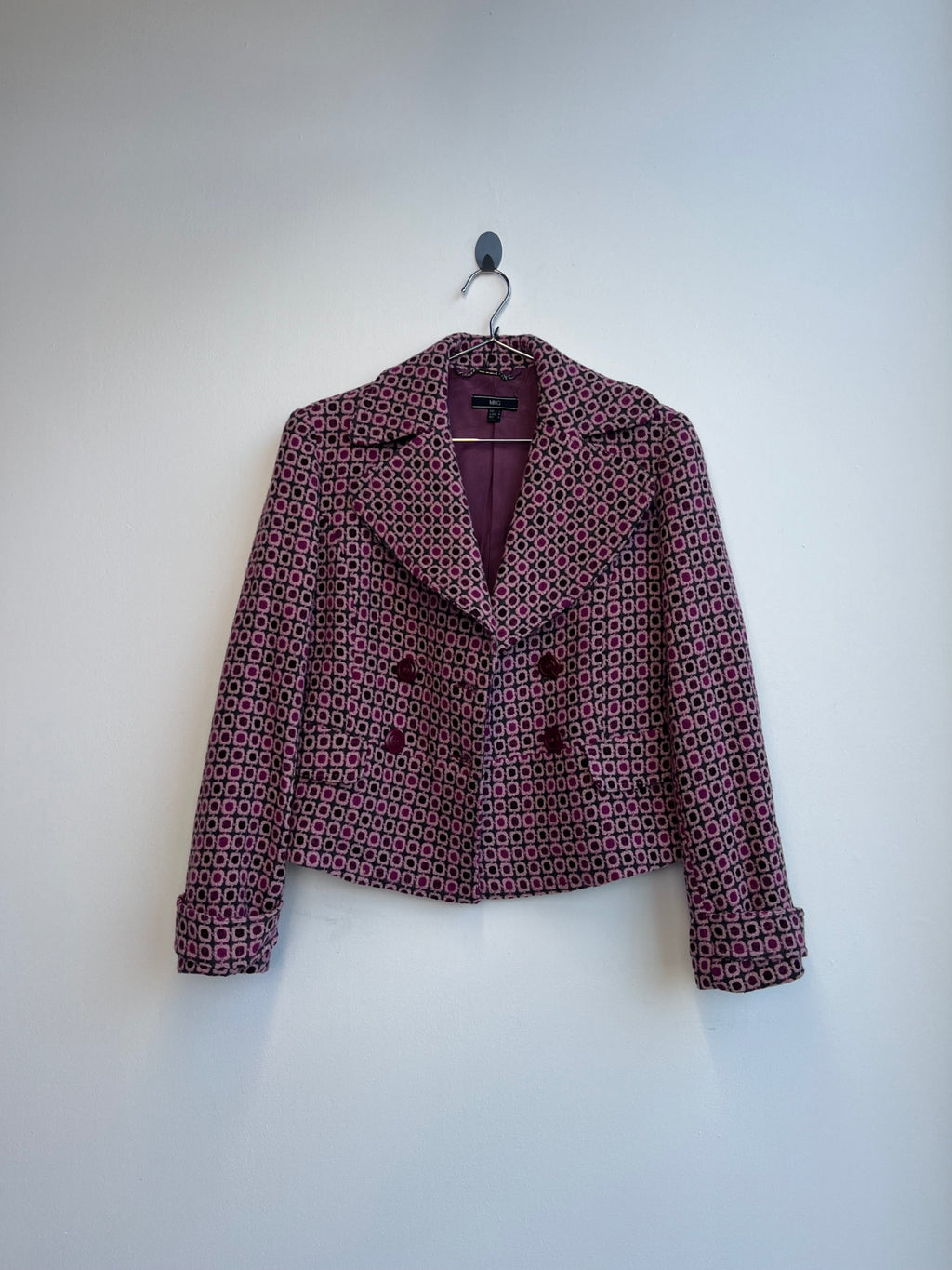 MNG Pink Short Coat