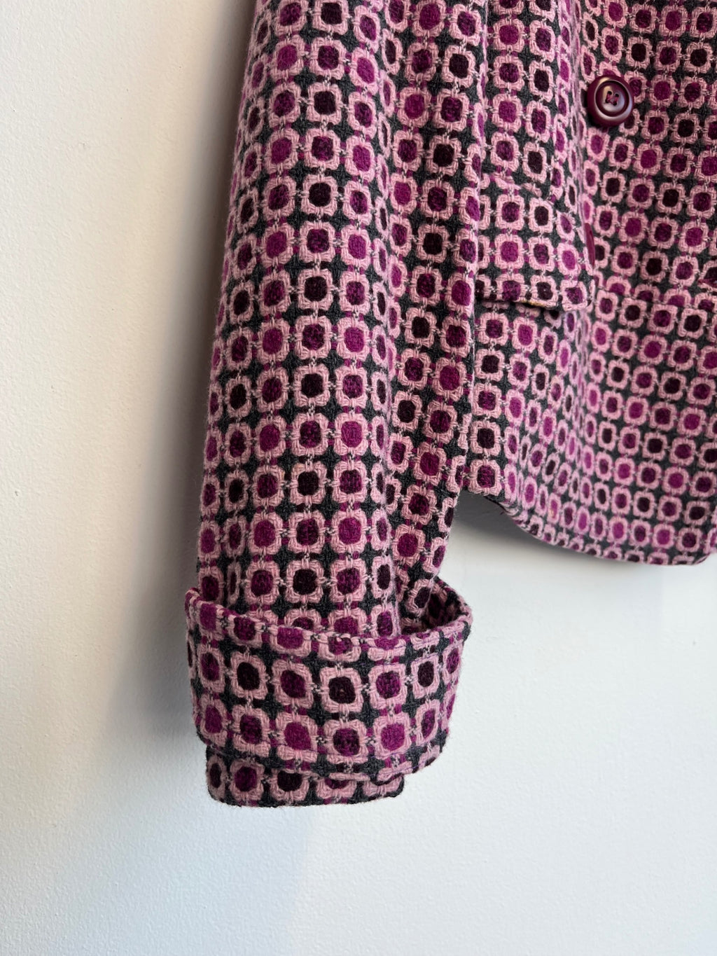 MNG Pink Short Coat