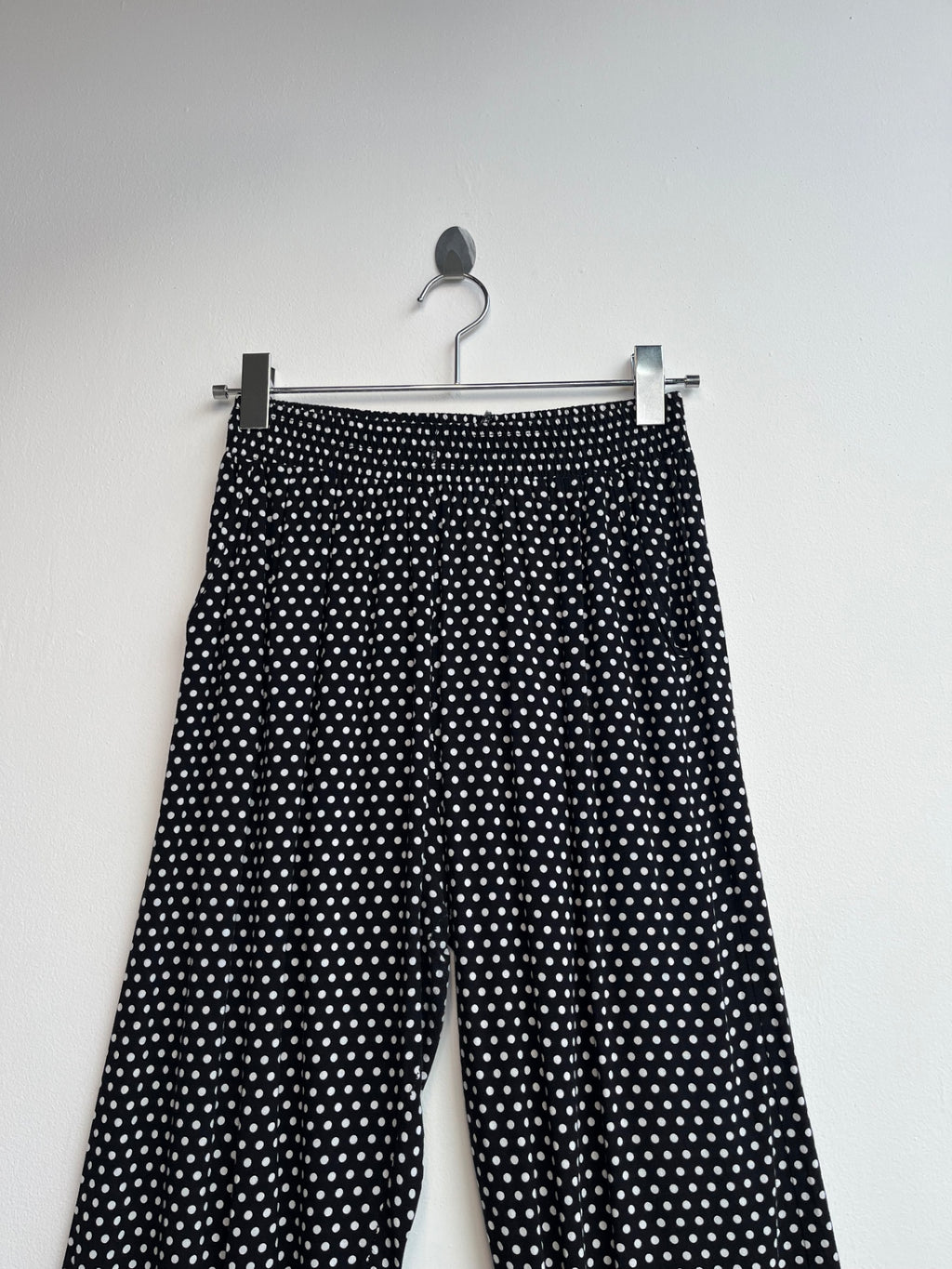 Polka Dot Capri Pants