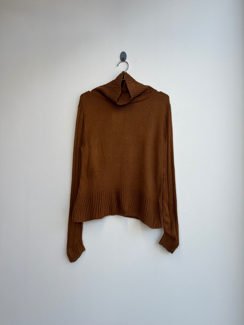 Brown Turtle Neck