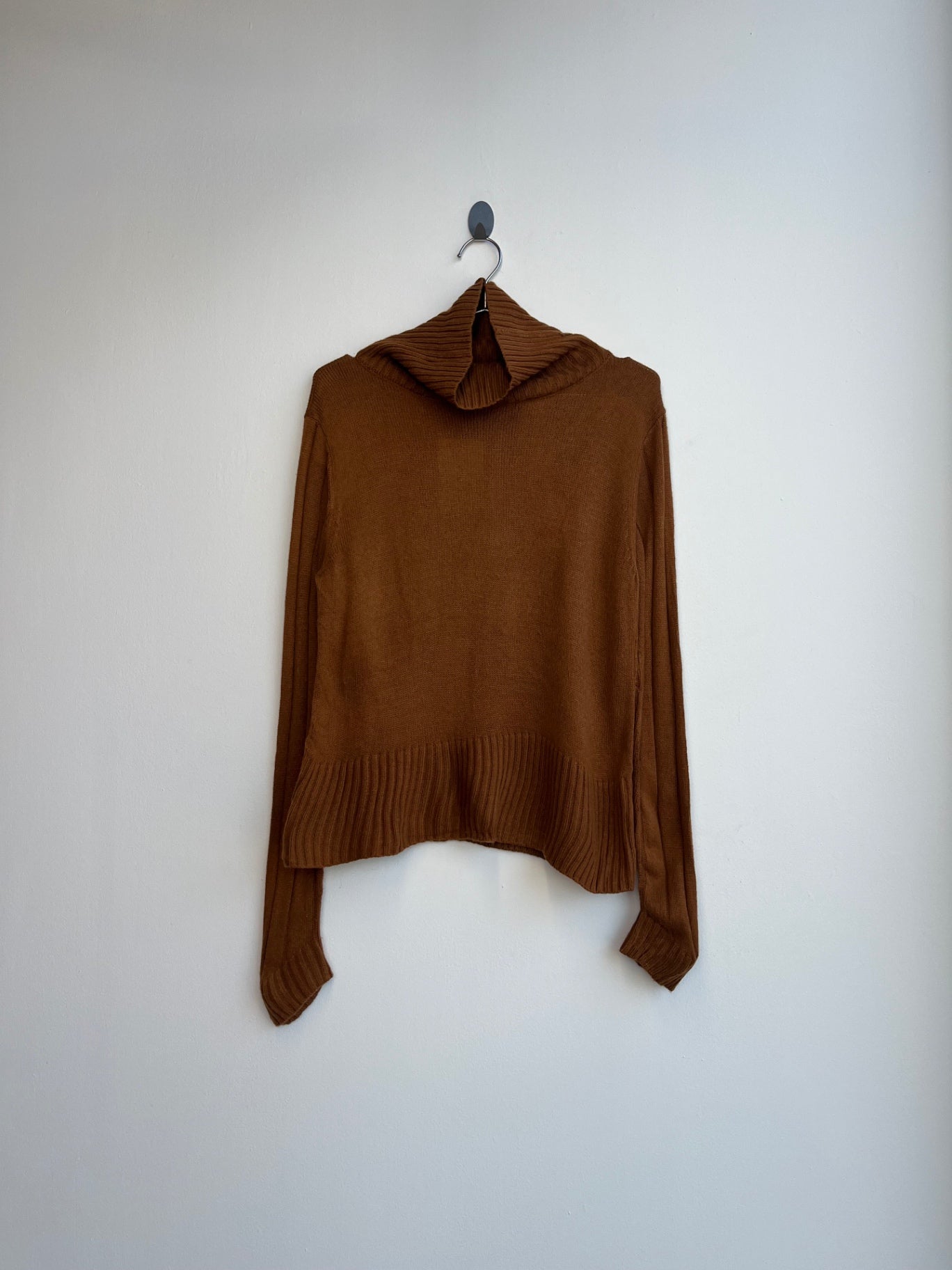 Brown Turtle Neck
