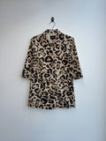 Blanco Printed Trench Coat