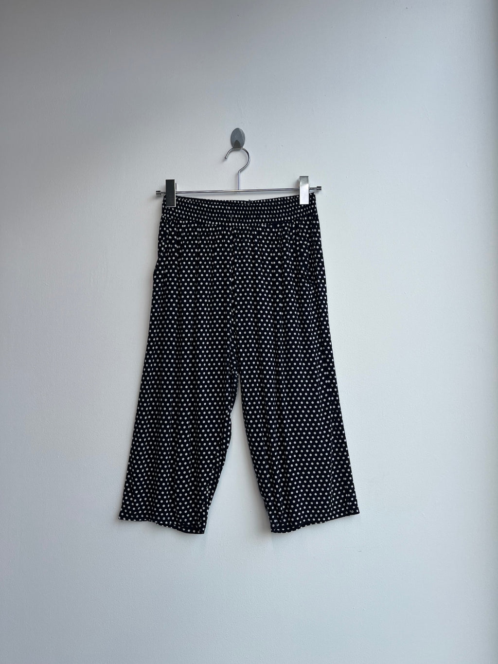 Polka Dot Capri Pants