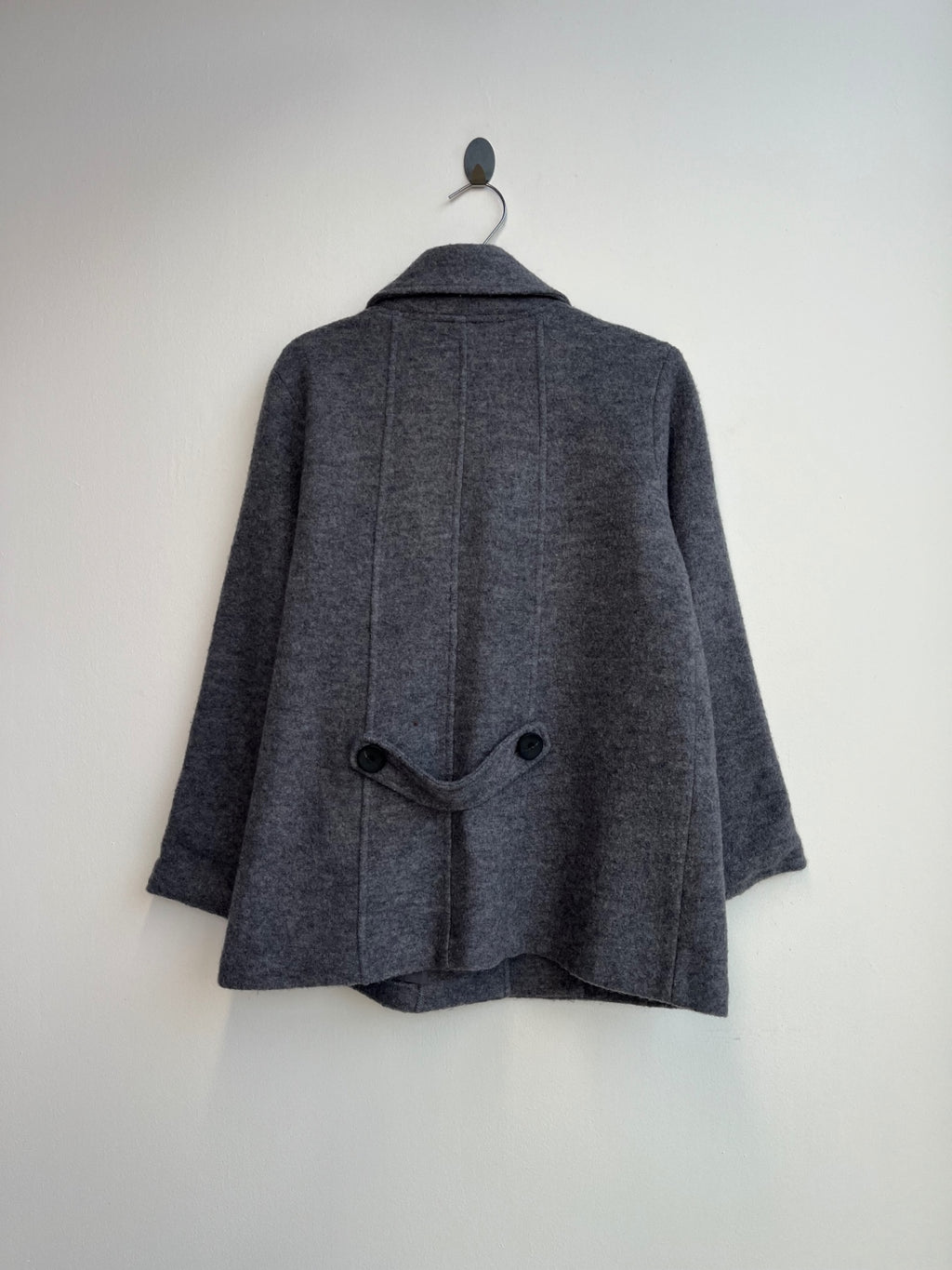 Grey Melton Coat