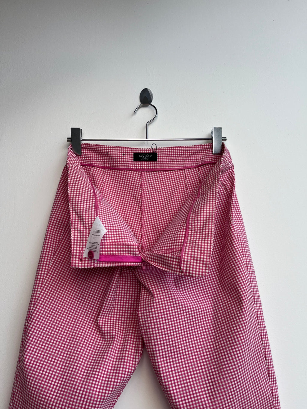 Bexley Checkered Pink Pants