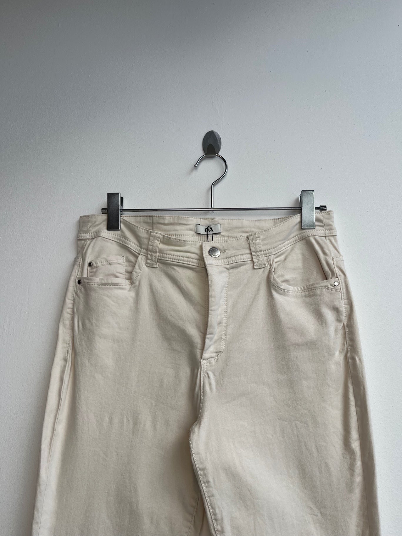 C&A Cream Skinny Jeans