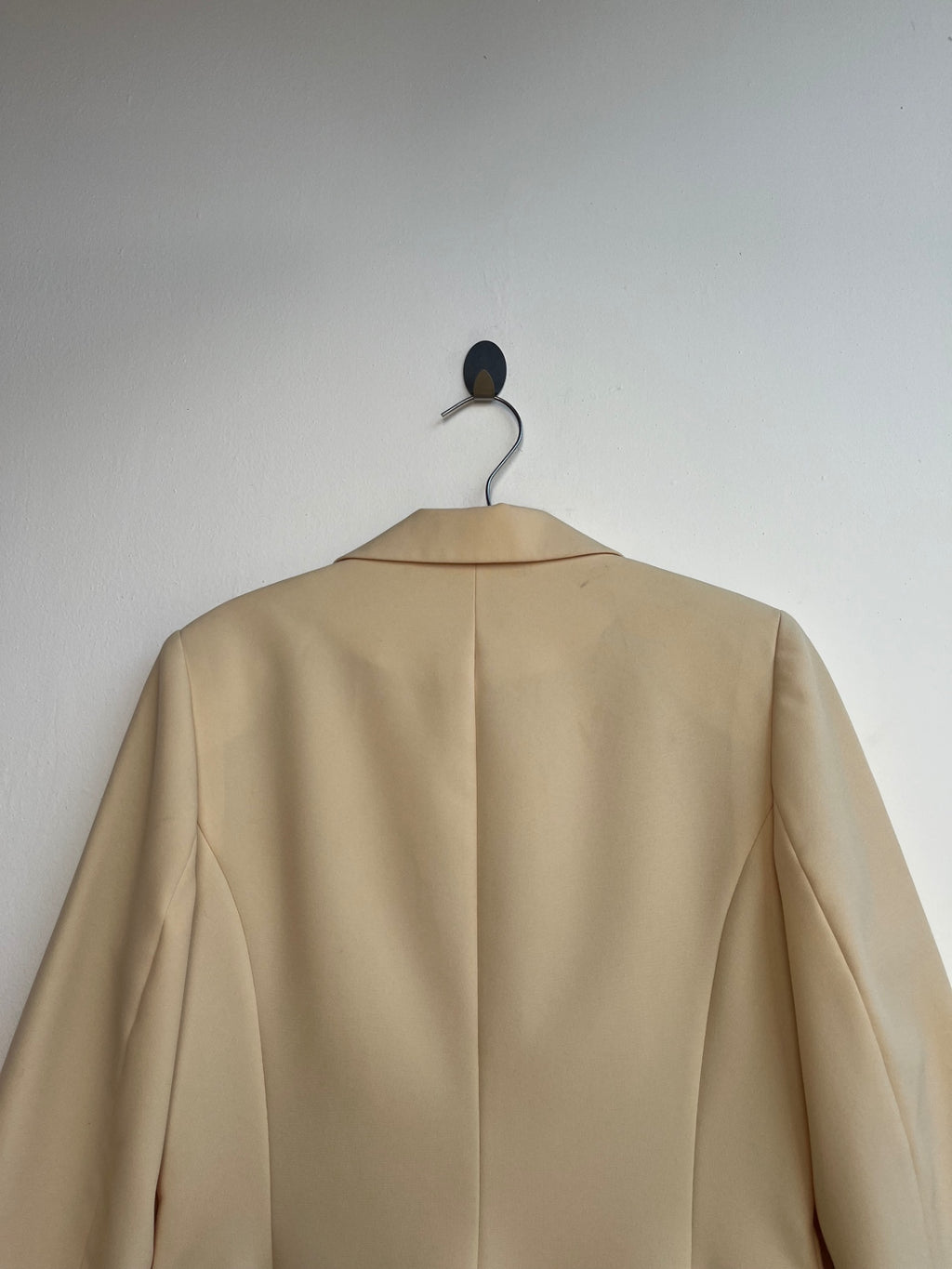 Helline Yellow Zip Up Blazer