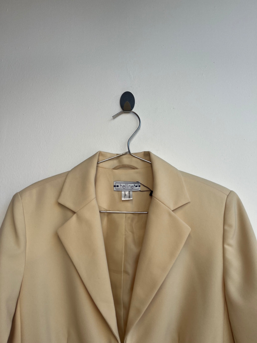 Helline Yellow Zip Up Blazer