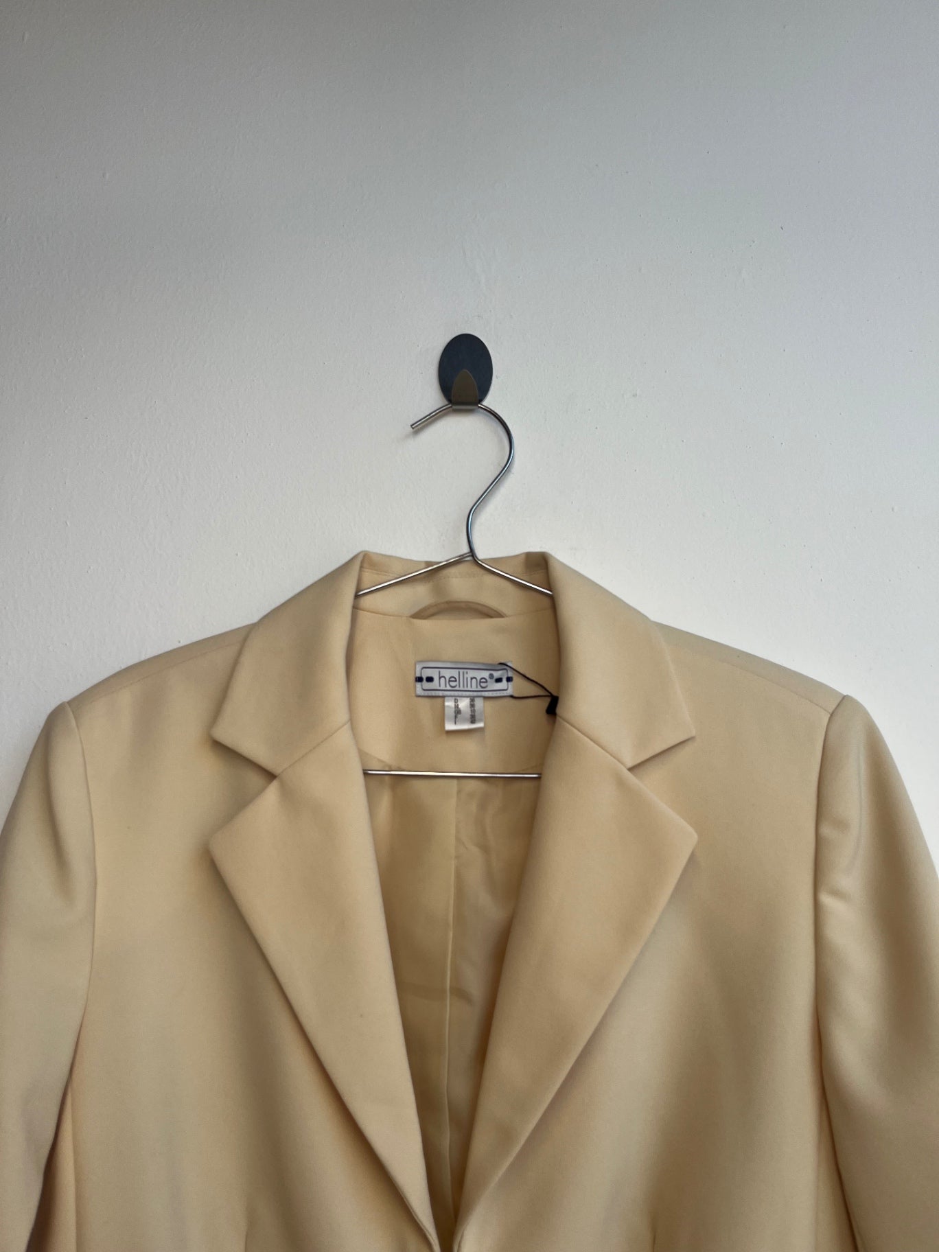 Helline Yellow Zip Up Blazer