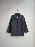 Grey Melton Coat