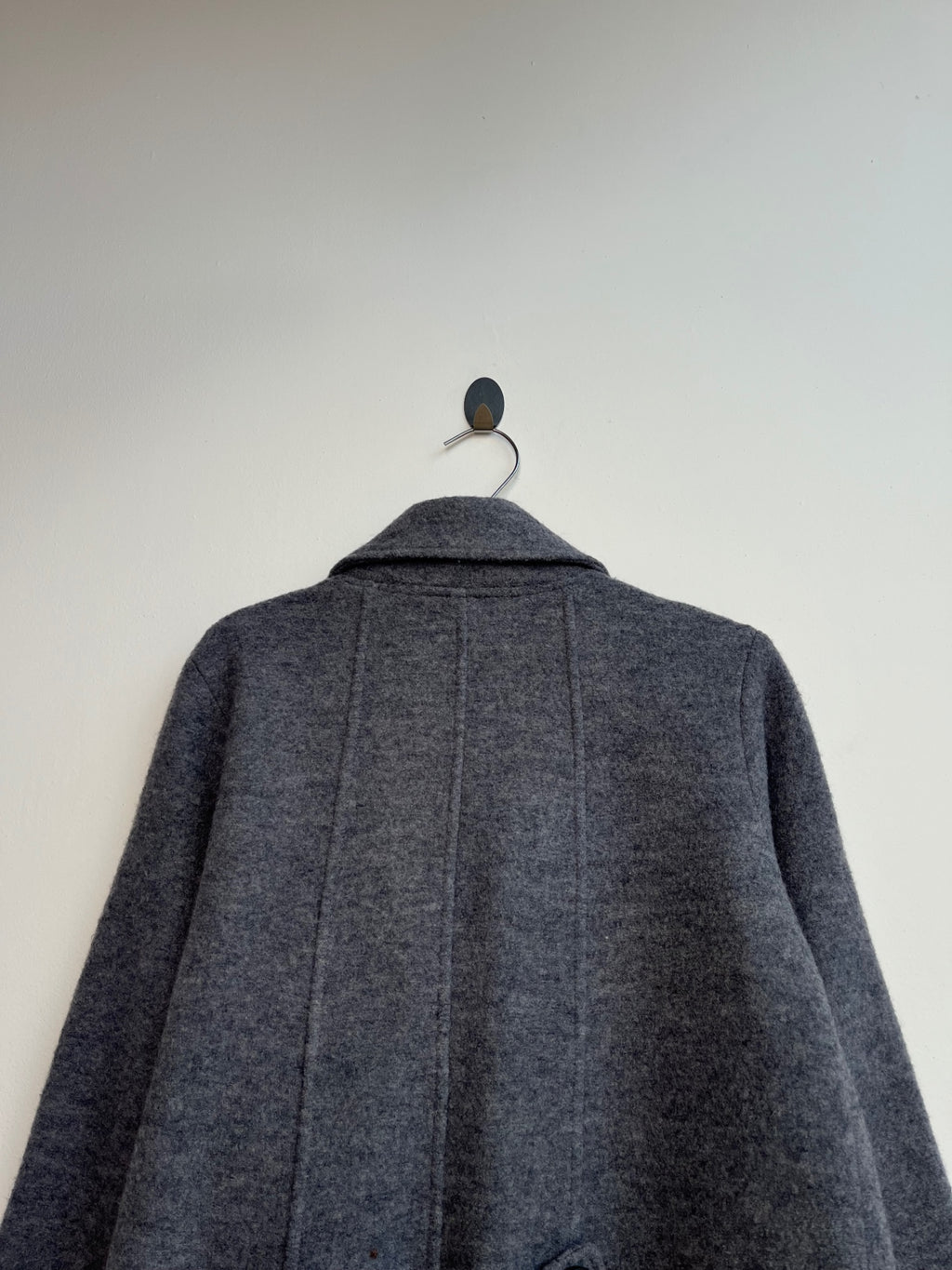 Grey Melton Coat