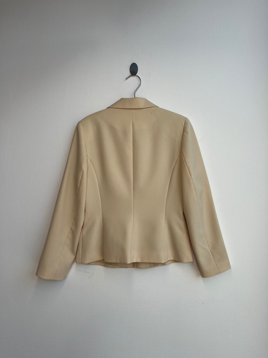 Helline Yellow Zip Up Blazer