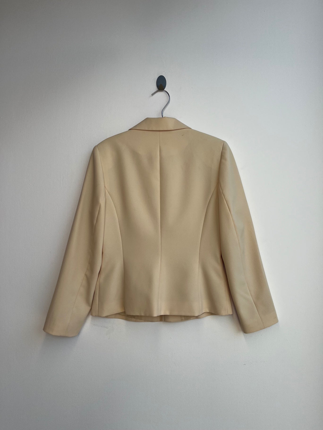 Helline Yellow Zip Up Blazer